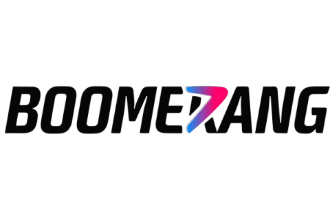 Boomerang logo.