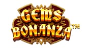 Gems Bonanza logo.